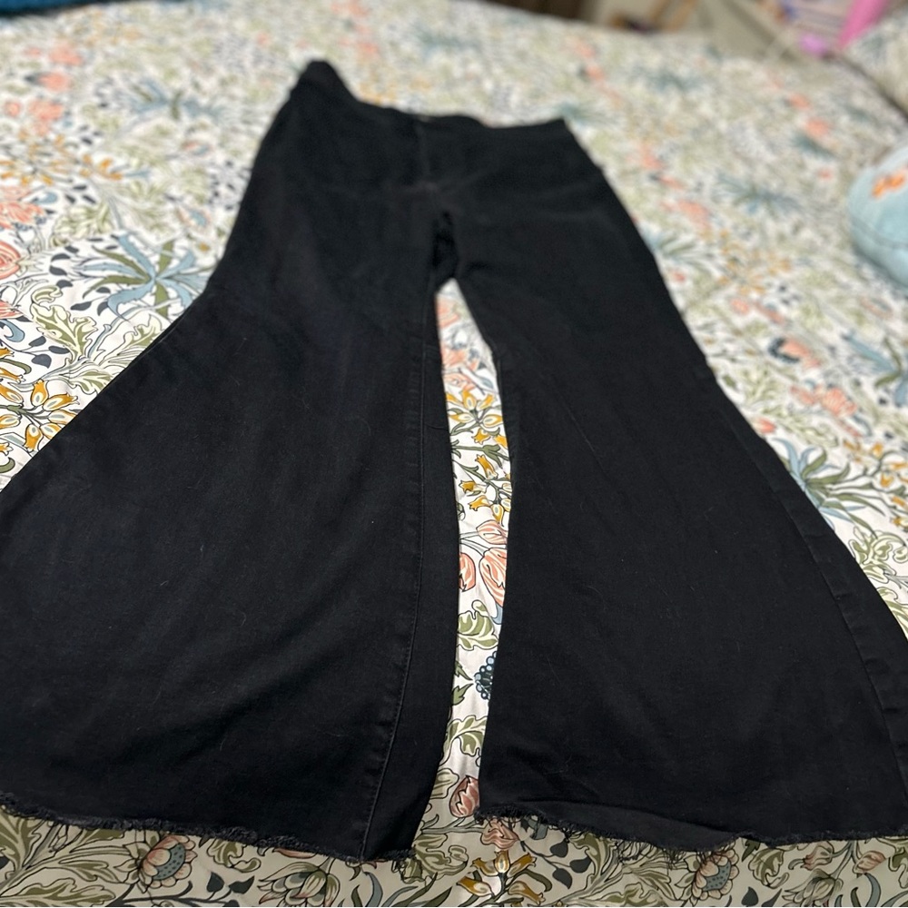 We The Free Black Flare & Wide Leg Jeans